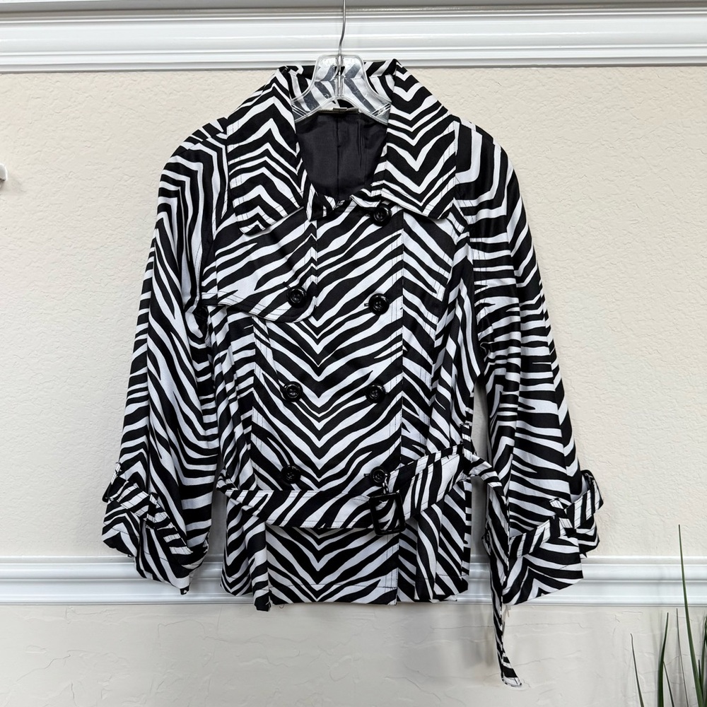 John Paul Richard Zebra Print Jacket
